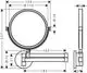Rasierspiegel mit runder Form und Halterung, ausgeführt in Chrom. Das Design ist funktional und passt in Badezimmerumgebungen. Hergestellt von AXOR.